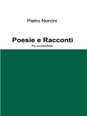 cover image of Poesie e Racconti